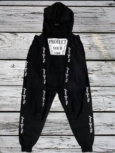 Black PYV Sweatsuit