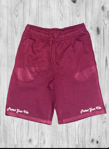 Burgundy Shorts