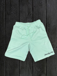 Teal/black PYv short