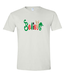 Believe PYV Xmas tshirt