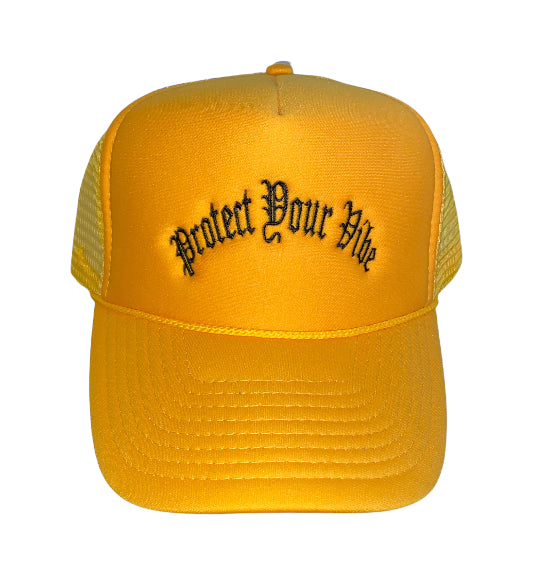 Yellow SnapBack Trucker hat