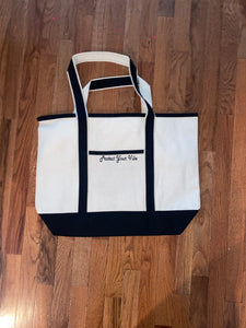 Large Canvas PYV Tote